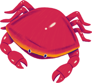 Buildable Beach Scenes Crab